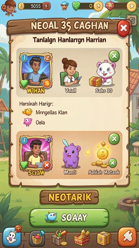 danagame - Tampilan utama aplikasi DANAGAME yang menarik.