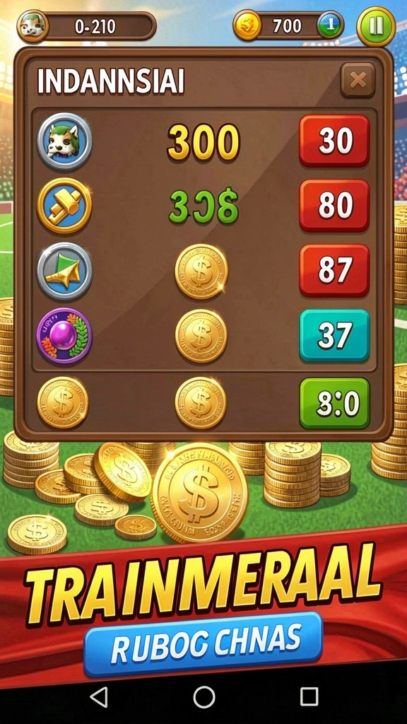 hokigame - Tampilan antarmuka HOKIGAME yang menarik dan sederhana.