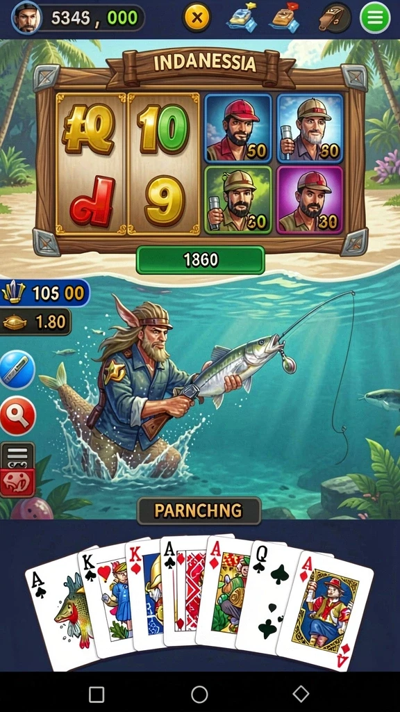 kingslot - Grafis yang menarik dan efek suara yang mendebarkan.