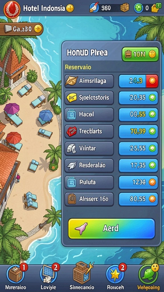 nusabet - Screenshot menunjukkan fitur live betting yang unik.