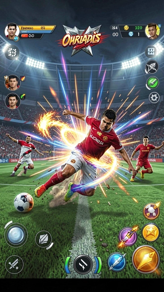 ovo99 - Grafis yang cerah dan penuh warna menarik perhatian.