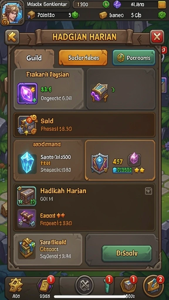 qqstar - Beragam mode permainan yang tersedia.