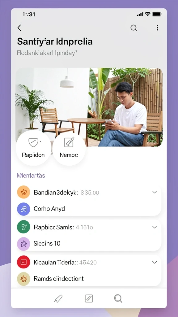 satria123 - Screenshot aplikasi SATRIA123: tampilan awal yang menarik.