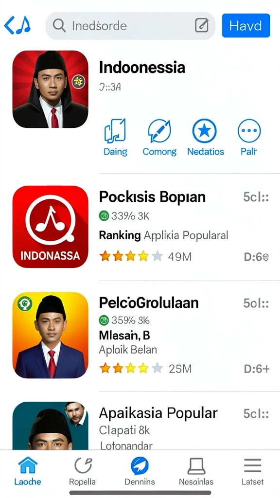 satria123 - Screenshot aplikasi SATRIA123: level menantang yang harus diselesaikan.