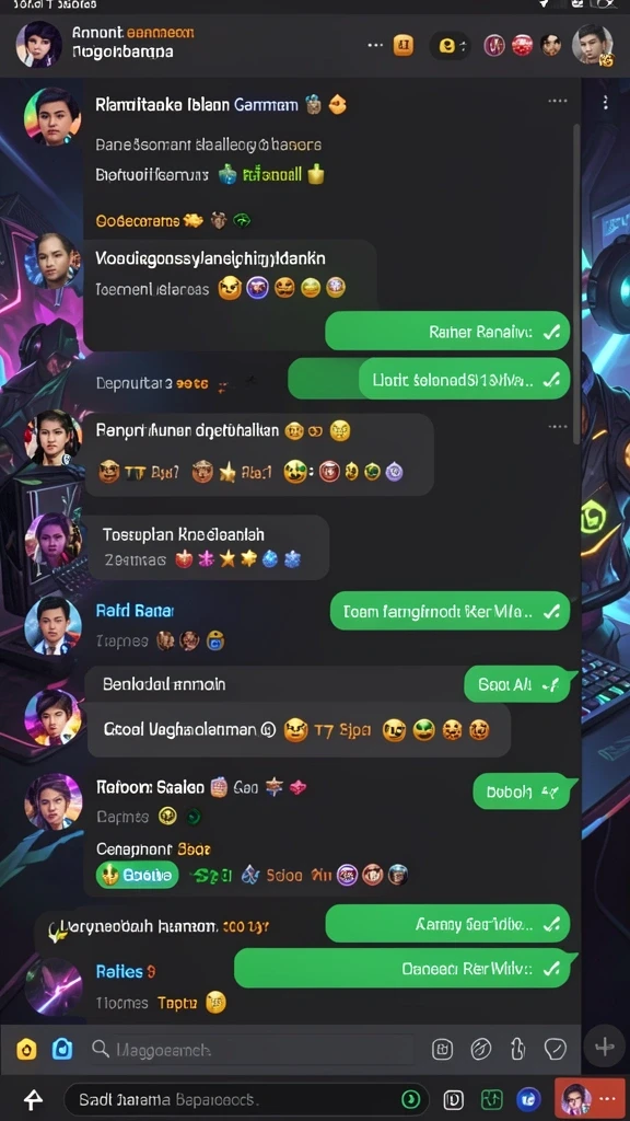 venom889 - Tampilan antarmuka yang ramah pengguna.